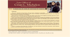 Desktop Screenshot of michelonlaw.com