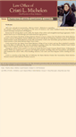 Mobile Screenshot of michelonlaw.com